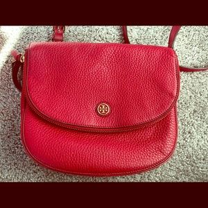 Red Tory Burch Crossbody